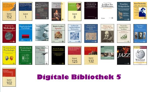 Read more about the article Digi­ta­le Biblio­thek 5 – sie lebt noch!